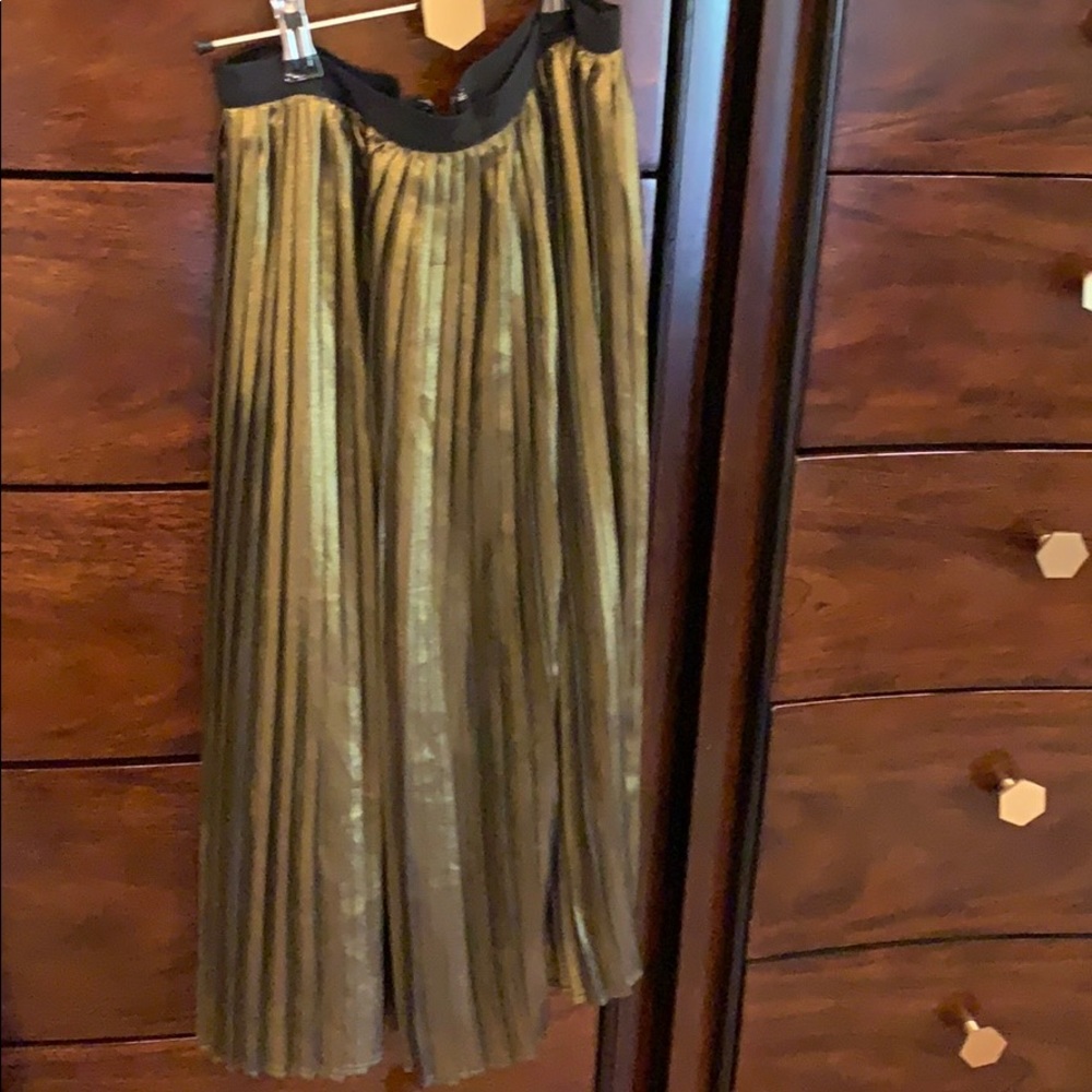 Gold Shimmer Skirt